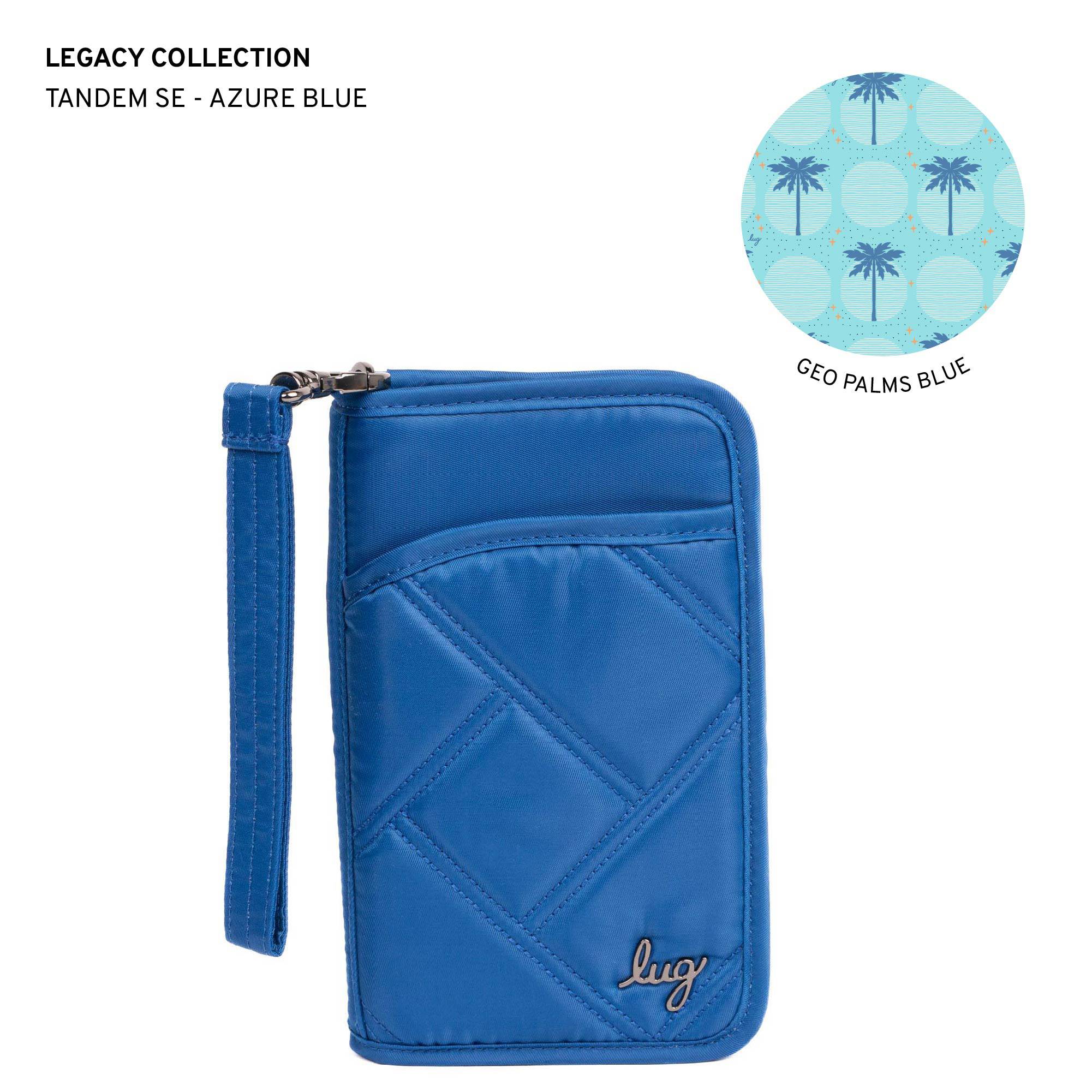 Legacy Collection Tandem SE RFID Wallet - AZURE BLUE - 24242_LegacyTandemSE_AzureBlue_Angle_01_wbf6dc